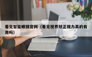 看见智能眼镜官网（看见视界矫正视力真的有用吗）